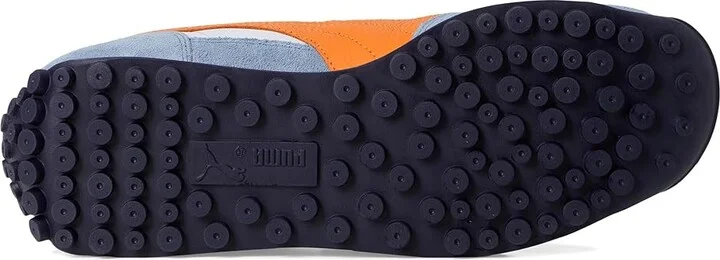 PUMA Easy Rider Vintage Shoes Men's Shoes Silver Mist/Rickie Orange : 13 D - Medium, Leather/Textile - Image 3