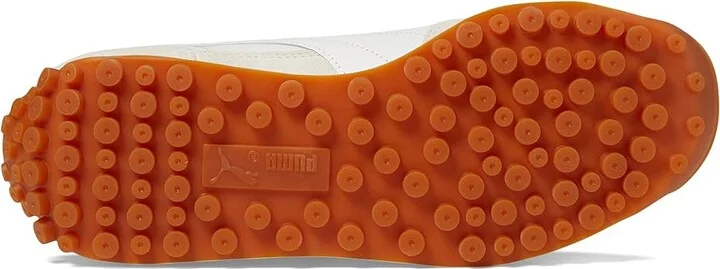 PUMA Easy Rider Vintage Shoes Women's Snow Shoes Alpine Snow/Puma White/Puma Gold : 10.5 B - Medium, Leather/Suede - Image 3