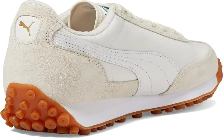 PUMA Easy Rider Vintage Shoes Women's Snow Shoes Alpine Snow/Puma White/Puma Gold : 10.5 B - Medium, Leather/Suede - Image 4