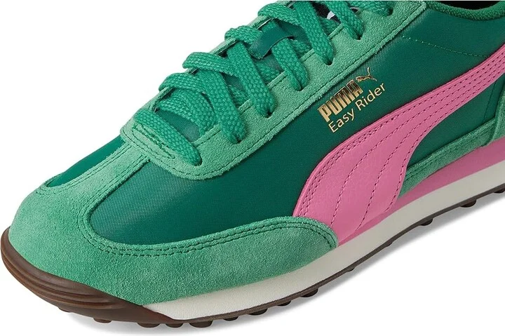PUMA Easy Rider Vintage Shoes Women's Snow Shoes Archive Green/Poised Pink : 8.5 B - Medium - Image 7