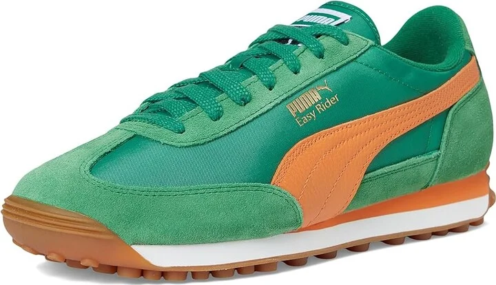 PUMA Easy Rider Vintage Shoes Women's Snow Shoes Archive Green/Rickie Orange : 10.5 B - Medium - Image 5