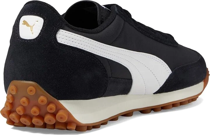 PUMA Easy Rider Vintage Shoes Women's Snow Shoes Puma Black/Puma White : 6.5 B - Medium, Leather/Suede - Image 4