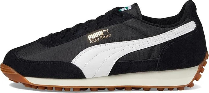 PUMA Easy Rider Vintage Shoes Women's Snow Shoes Puma Black/Puma White : 6.5 B - Medium, Leather/Suede - Image 6