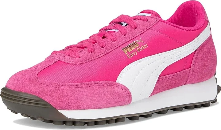 PUMA Easy Rider Vintage Shoes Women's Snow Shoes Puma Pink/Puma White : 9.5 B - Medium - Image 5