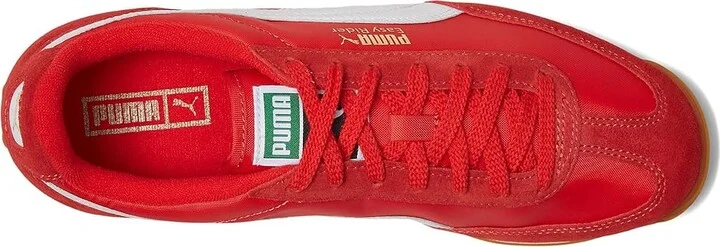PUMA Easy Rider Vintage Shoes Women's Snow Shoes Puma Red/Puma White : 9.5 B - Medium, Leather/Suede - Image 2