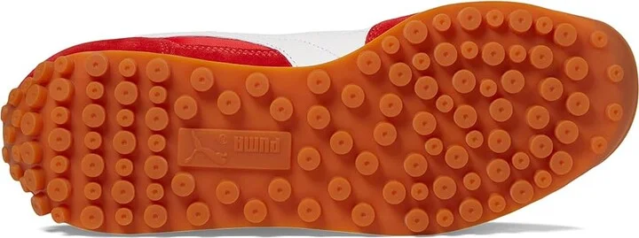 PUMA Easy Rider Vintage Shoes Women's Snow Shoes Puma Red/Puma White : 9.5 B - Medium, Leather/Suede - Image 3