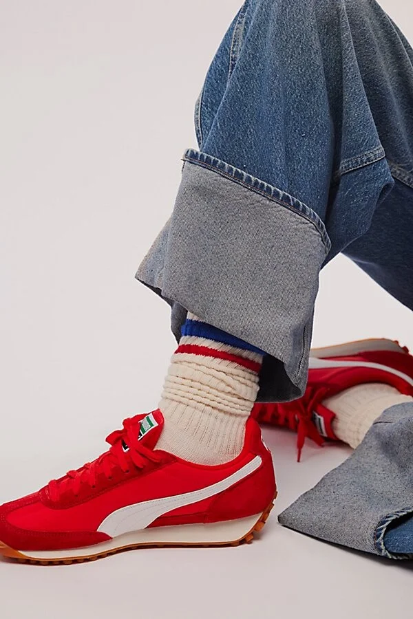 Puma Easy Rider Vintage Suede Sneakers - Image 2