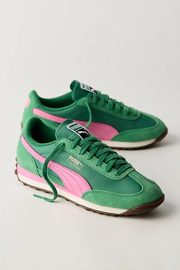 Puma Easy Rider Vintage Suede Sneakers - Image 2