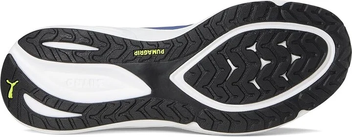 PUMA Electrify Nitro 4 Running Shoes Men's Running Shoes Blue Crystal/Yellow Alert : 9 D - Medium - Image 3