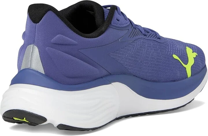 PUMA Electrify Nitro 4 Running Shoes Men's Running Shoes Blue Crystal/Yellow Alert : 9 D - Medium - Image 4