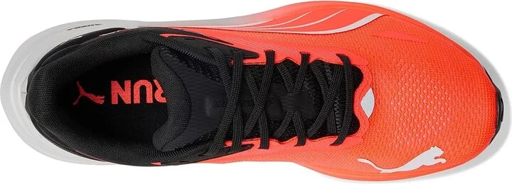 PUMA Electrify Nitro 4 Running Shoes Men's Running Shoes Glowing Red/Puma White/Feather Gray : 12 D - Medium - Image 2