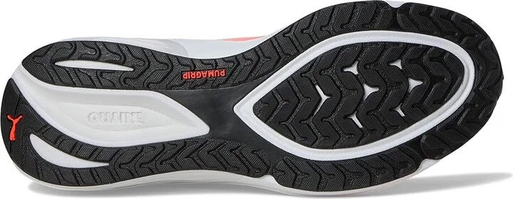 PUMA Electrify Nitro 4 Running Shoes Men's Running Shoes Glowing Red/Puma White/Feather Gray : 12 D - Medium - Image 3