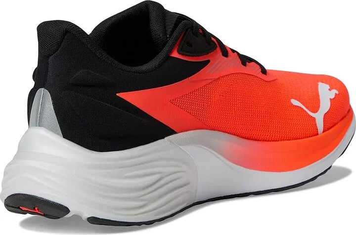 PUMA Electrify Nitro 4 Running Shoes Men's Running Shoes Glowing Red/Puma White/Feather Gray : 12 D - Medium - Image 4