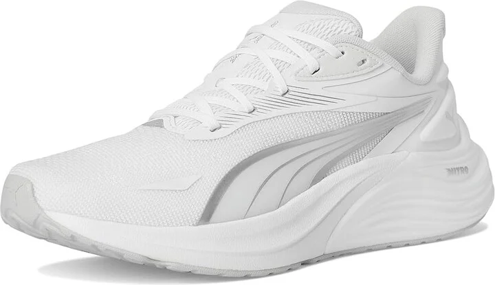 PUMA Electrify Nitro 4 Running Shoes Men's Running Shoes Puma White/Feather Gray : 11.5 D - Medium - Image 5