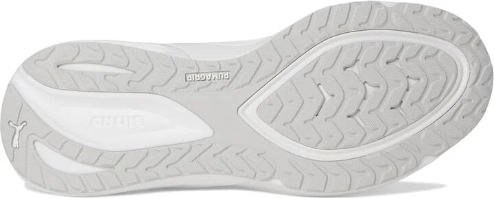 PUMA Electrify Nitro 4 Running Shoes Women's Running Shoes Puma White/Feather Gray : 9 B - Medium - Image 3