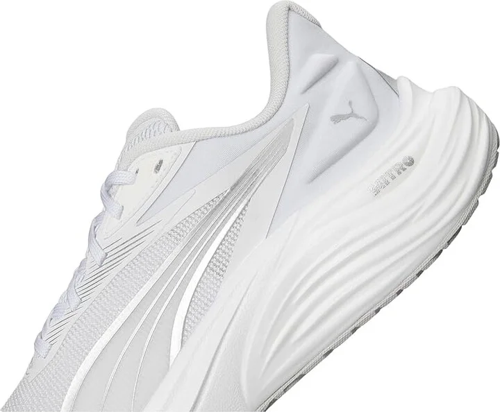 PUMA Electrify Nitro 4 Running Shoes Women's Running Shoes Puma White/Feather Gray : 9 B - Medium - Image 7
