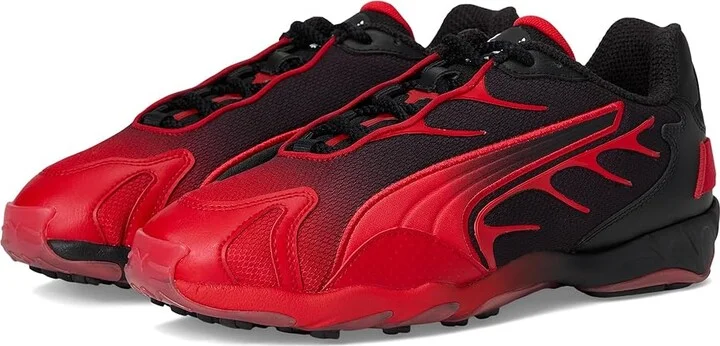 PUMA F1 Inhale Shoes Men's Shoes Black/Pop Red : 9 D - Medium, Textile
