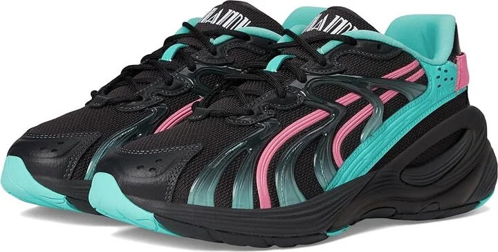 PUMA F1 Inverse Shoes Men's Snow Shoes Flat Dark Gray-Aquatic : 10 D - Medium, Leather/Suede
