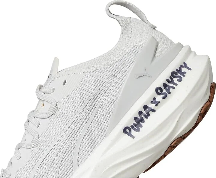 PUMA Foreverrun Nitro 2 Saysky Running Shoes Men's Running Shoes Feather Gray/Flat Light Gray : 9.5 D - Medium, Rubber - Image 7