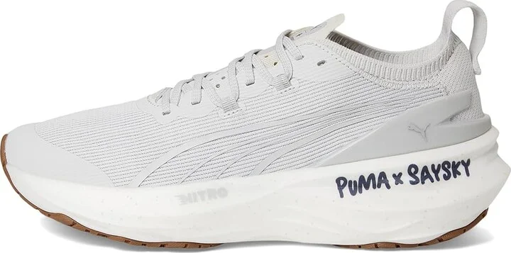 PUMA Foreverrun Nitro 2 Saysky Running Shoes Women's Running Shoes Feather Gray/Flat Light Gray : 10 B - Medium, Synthetic - Image 6