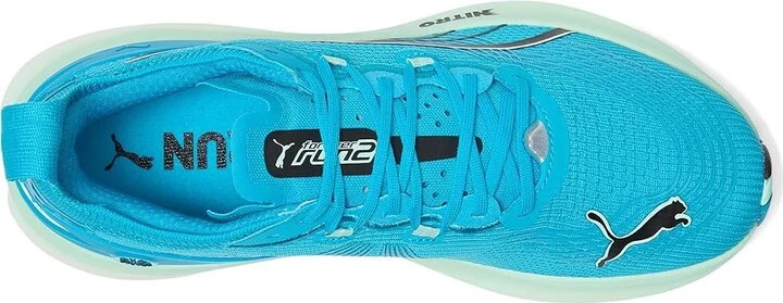 PUMA Foreverrun Nitro Men's Shoes Speed Blue/Mint Melt : 9 D - Medium - Image 2