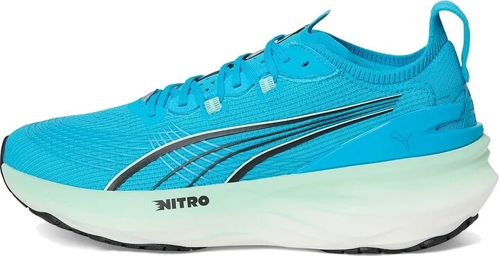 PUMA Foreverrun Nitro Men's Shoes Speed Blue/Mint Melt : 9 D - Medium - Image 6