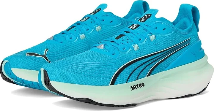 PUMA Foreverrun Nitro Men's Shoes Speed Blue/Mint Melt : 9 D - Medium