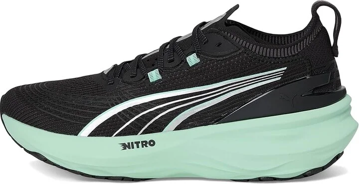 PUMA Foreverrun Nitro Women's Shoes Black/Mint Melt : 6 B - Medium - Image 6