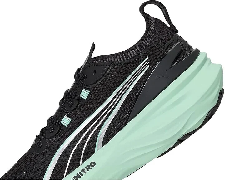 PUMA Foreverrun Nitro Women's Shoes Black/Mint Melt : 6 B - Medium - Image 7