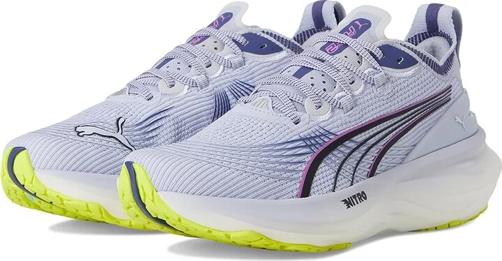 PUMA Foreverrun Nitro Women's Shoes Cool Weather/Yellow Alert : 6.5 B - Medium
