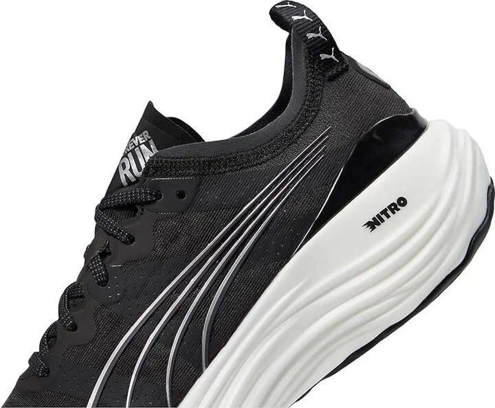 PUMA Foreverrun Nitro Women's Shoes Puma Black/Puma White : 7 B - Medium - Image 4