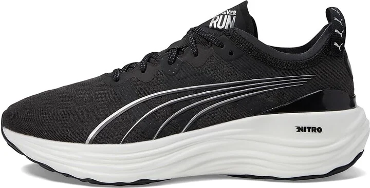 PUMA Foreverrun Nitro Women's Shoes Puma Black/Puma White : 7 B - Medium - Image 6
