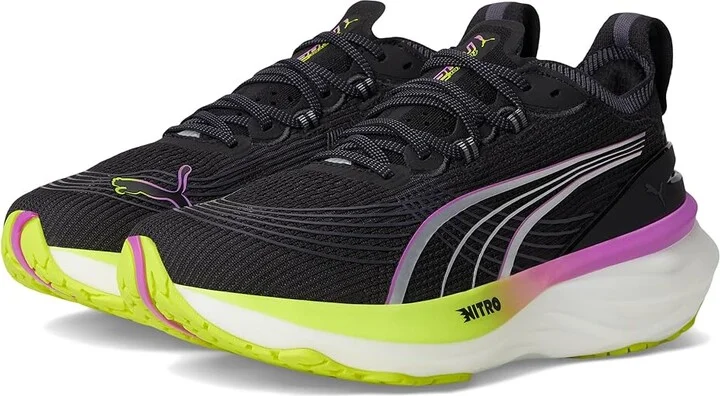 PUMA Foreverrun Nitro Women's Shoes Puma Black/Pure Magenta : 10 B - Medium