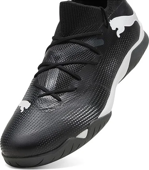PUMA Future 7 Match It Soccer Cleats Men's Soccer Shoes Puma Black-Puma White : 10 D - Medium, Synthetic - Image 5