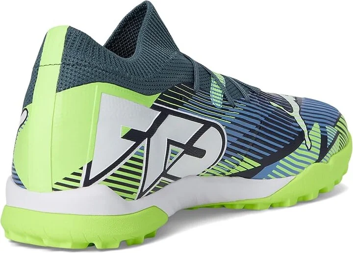PUMA Future 7 Match Turf Training Men's Shoes Gray Skies-Puma White-Fizzy Apple : 11.5 D - Medium, Synthetic - Image 4