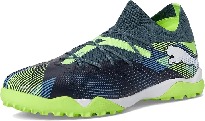 PUMA Future 7 Match Turf Training Men's Shoes Gray Skies-Puma White-Fizzy Apple : 11.5 D - Medium, Synthetic - Image 5