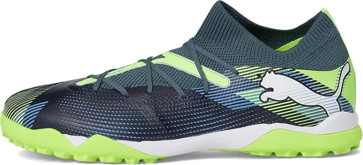 PUMA Future 7 Match Turf Training Men's Shoes Gray Skies-Puma White-Fizzy Apple : 11.5 D - Medium, Synthetic - Image 6