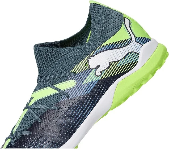 PUMA Future 7 Match Turf Training Men's Shoes Gray Skies-Puma White-Fizzy Apple : 11.5 D - Medium, Synthetic - Image 7