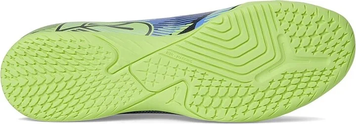 PUMA Future 7 Play Indoor Training Soccer Cleats Men's Shoes Gray Skies-Elektro Purple-Fizzy Apple-Puma White : 11 D - Medium, Synthetic - Image 3
