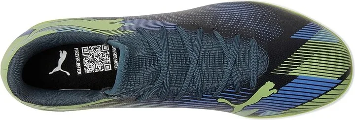 PUMA Future 7 Play Turf Training Men's Shoes Gray Skies-Elektro Purple-Fizzy Apple-Puma White : 10 D - Medium, Synthetic - Image 2