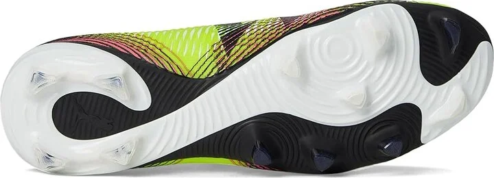 PUMA Future 8 Match Firm, Artificial Ground Soccer Cleats Men's Soccer Shoes Yellow Alert-Puma Black-Sun Struck : 10.5 D - Medium - Image 3