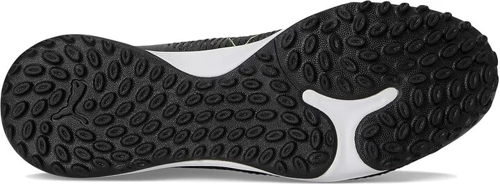 PUMA Future 8 Match Turf Trainer Soccer Cleats Men's Soccer Shoes Black/Fizzy Light/Green Terrain : 10 D - Medium, Textile - Image 3