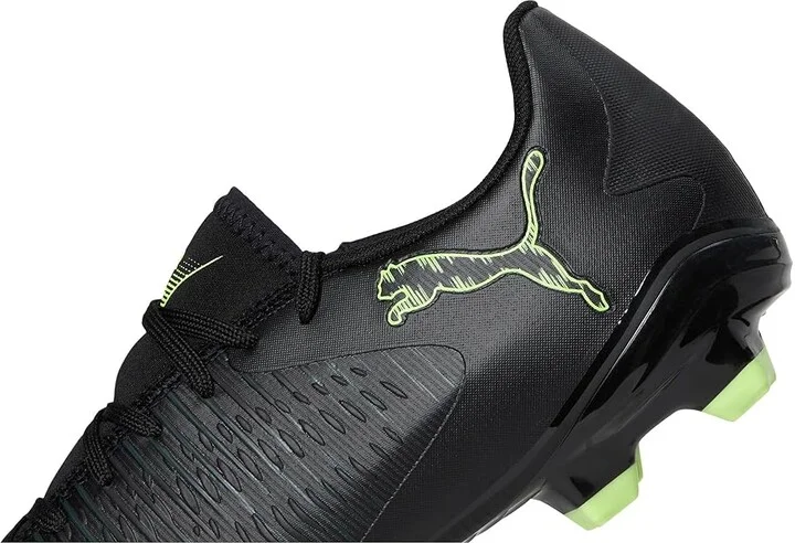 PUMA Future 8 Play Firm, Artificial Ground Soccer Cleats Men's Soccer Shoes Black/Fizzy Light/Green Terrain : 10.5 D - Medium - Image 7