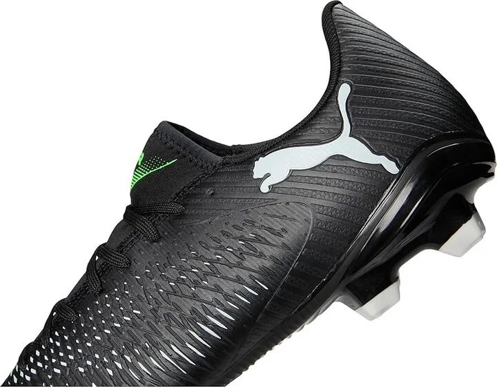 PUMA Future 8 Play Firm, Artificial Ground Soccer Cleats Men's Soccer Shoes Puma Black-Cool Light Gray-Fluo Green : 11 D - Medium - Image 7