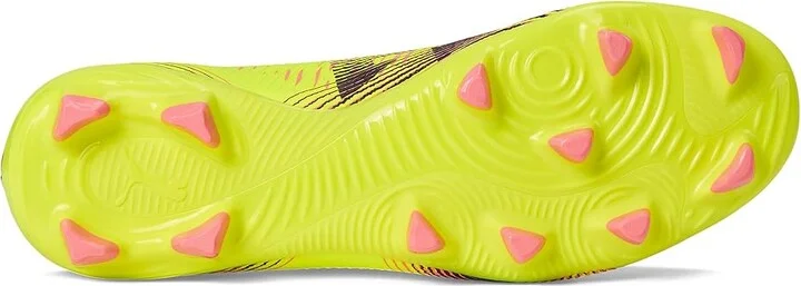 PUMA Future 8 Play Firm, Artificial Ground Soccer Cleats Men's Soccer Shoes Yellow Alert-Puma Black-Sun Struck : 13 D - Medium - Image 3