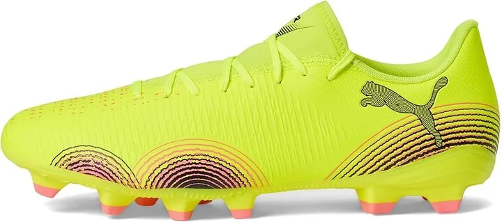 PUMA Future 8 Play Firm, Artificial Ground Soccer Cleats Men's Soccer Shoes Yellow Alert-Puma Black-Sun Struck : 13 D - Medium - Image 6