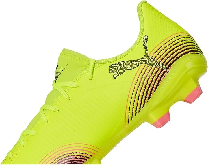 PUMA Future 8 Play Firm, Artificial Ground Soccer Cleats Men's Soccer Shoes Yellow Alert-Puma Black-Sun Struck : 13 D - Medium - Image 7