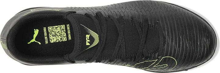 PUMA Future 8 Play Turf Trainer Soccer Cleats Men's Soccer Shoes Black/Fizzy Light/Green Terrain : 11.5 D - Medium, Synthetic - Image 2