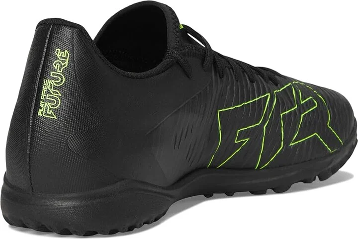PUMA Future 8 Play Turf Trainer Soccer Cleats Men's Soccer Shoes Black/Fizzy Light/Green Terrain : 11.5 D - Medium, Synthetic - Image 4
