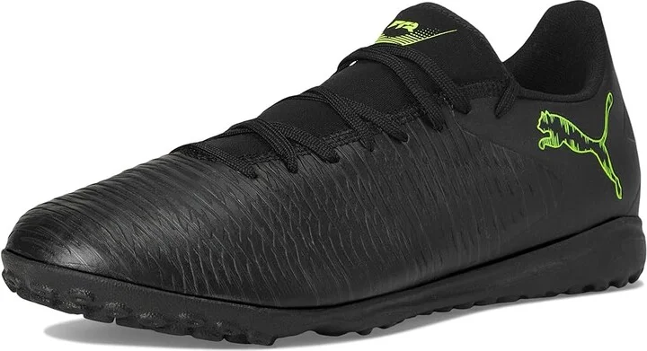 PUMA Future 8 Play Turf Trainer Soccer Cleats Men's Soccer Shoes Black/Fizzy Light/Green Terrain : 11.5 D - Medium, Synthetic - Image 5